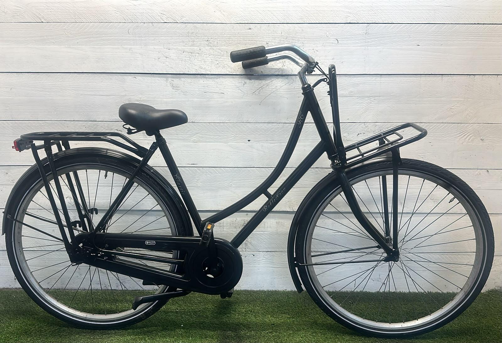 Reflection transport city bike, black