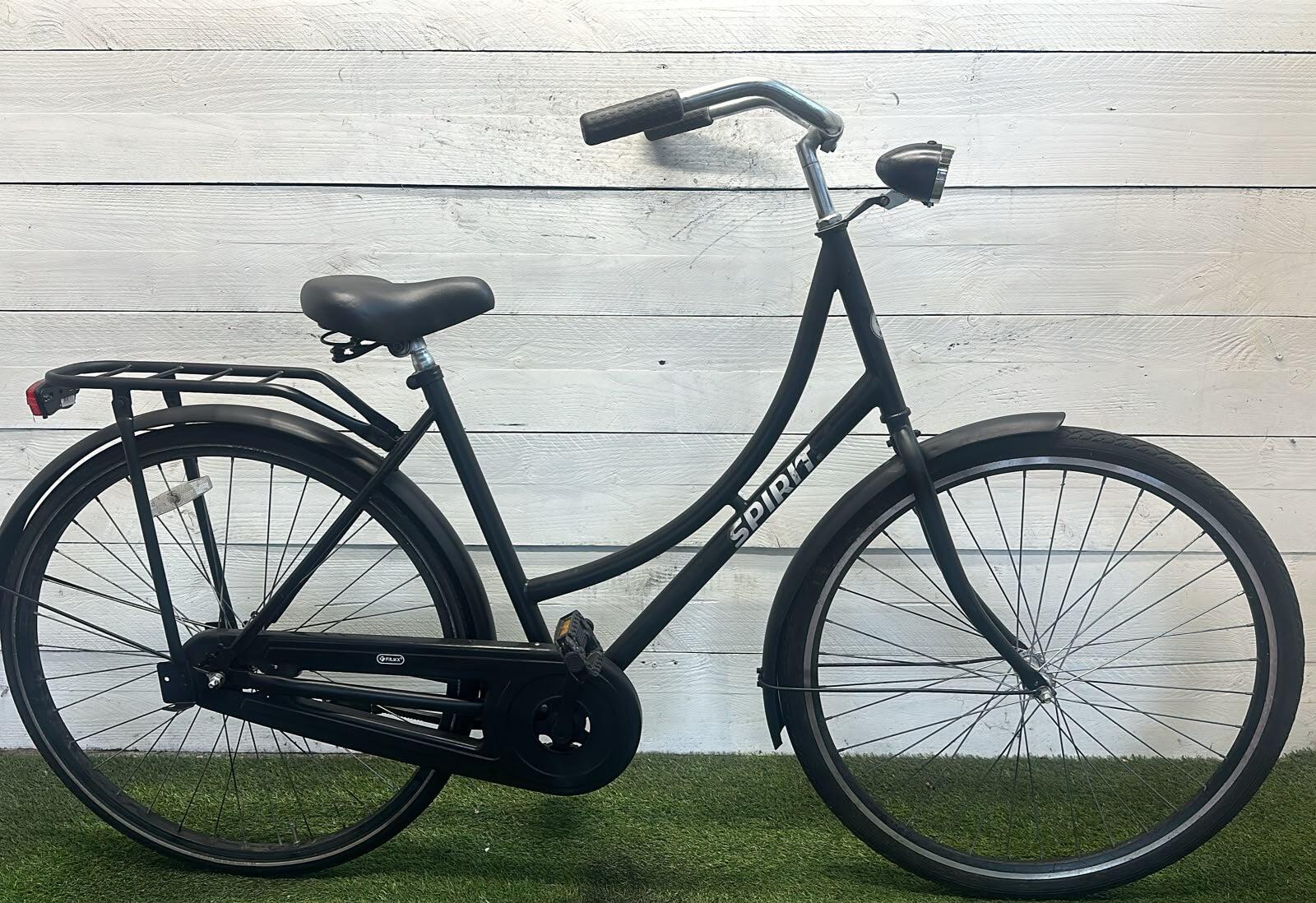 Spirit classic dutch city bike, black