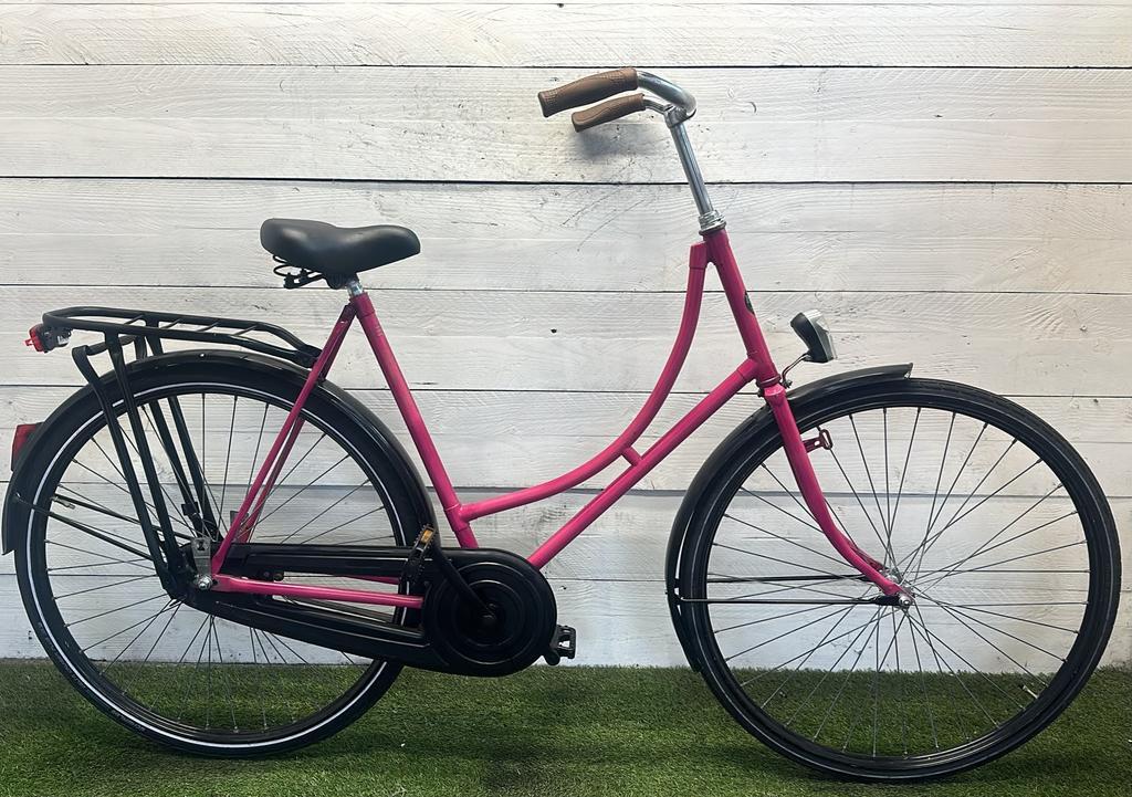 BSP classic dutch city bike, pink