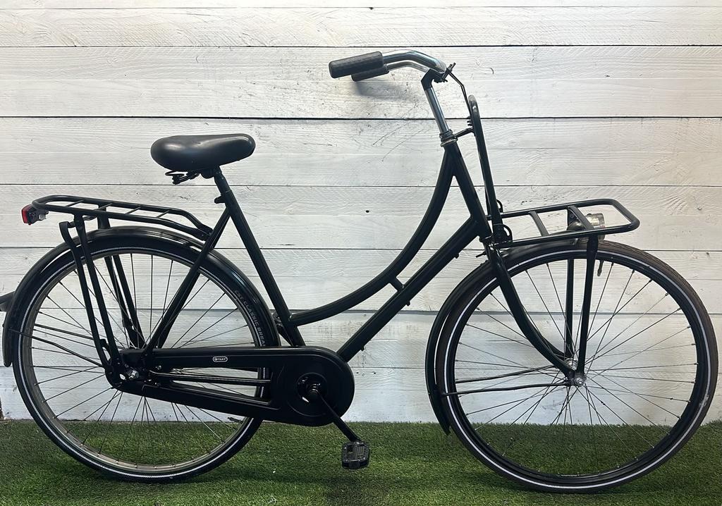 Transport city bike, black