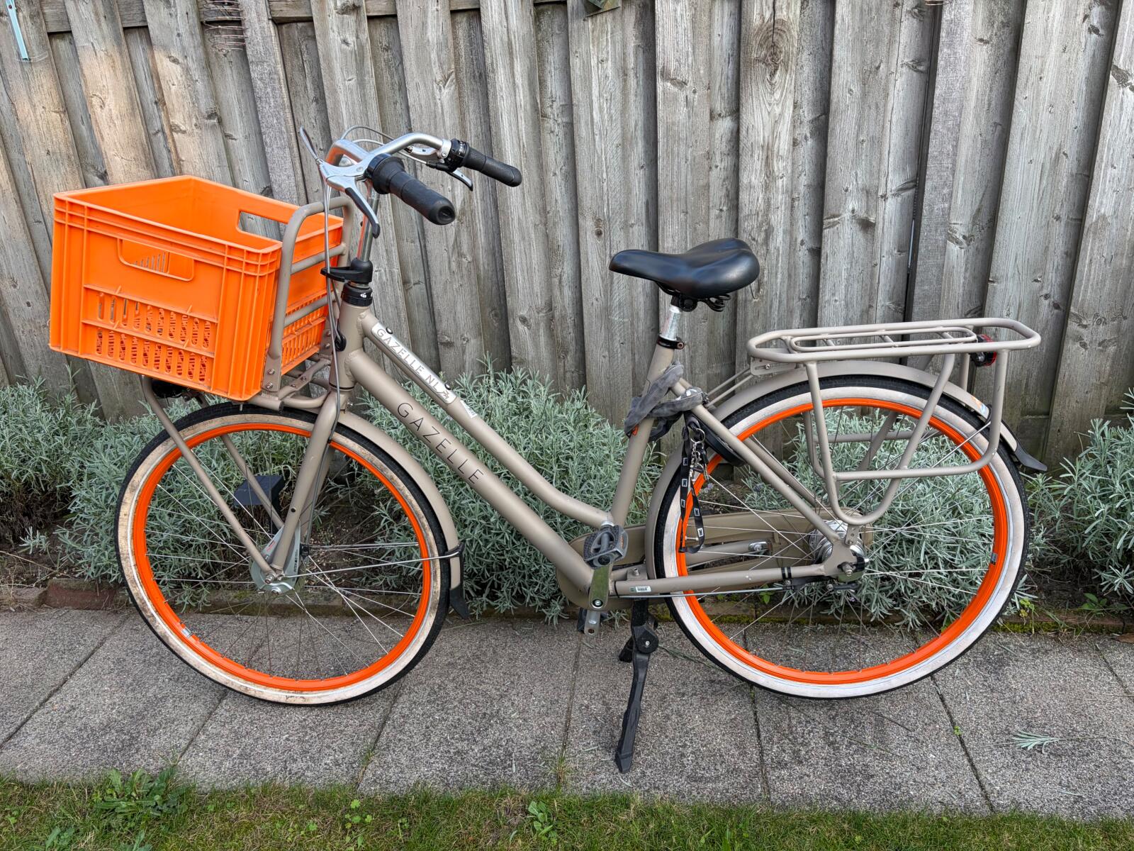 Gazelle Heavyduty NL T7 (2017) (bruin/oranje)