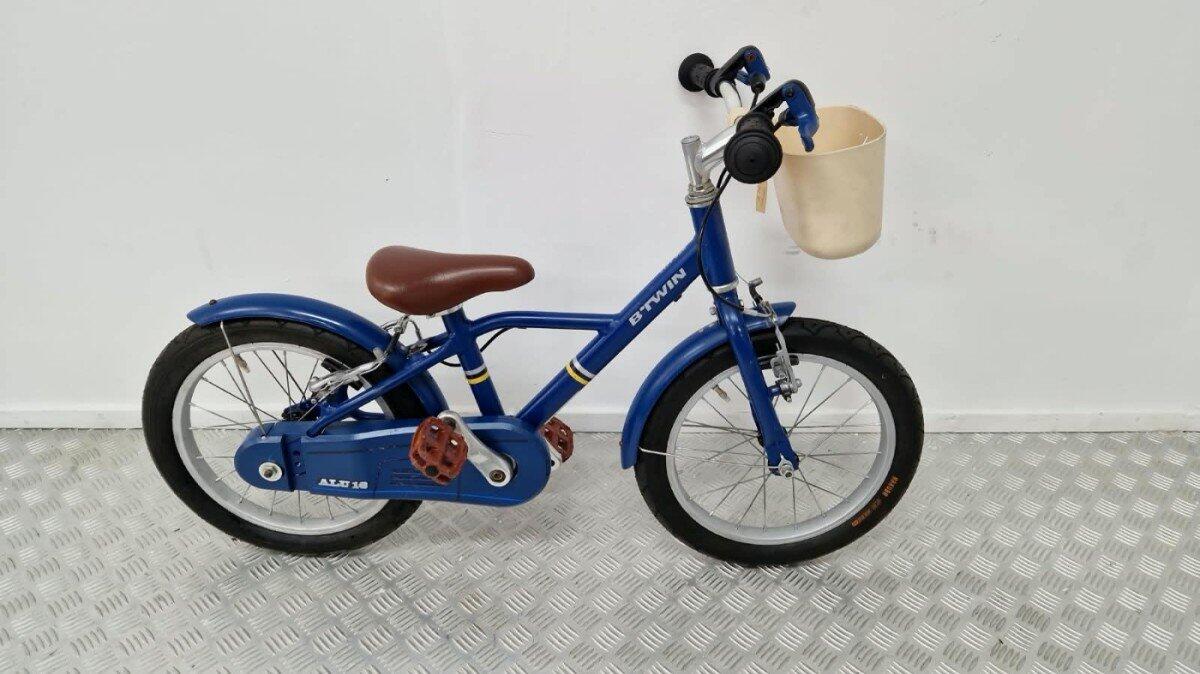 Btwin kinderfiets  | Gebruikt | 3 maanden garantie |  16, blue