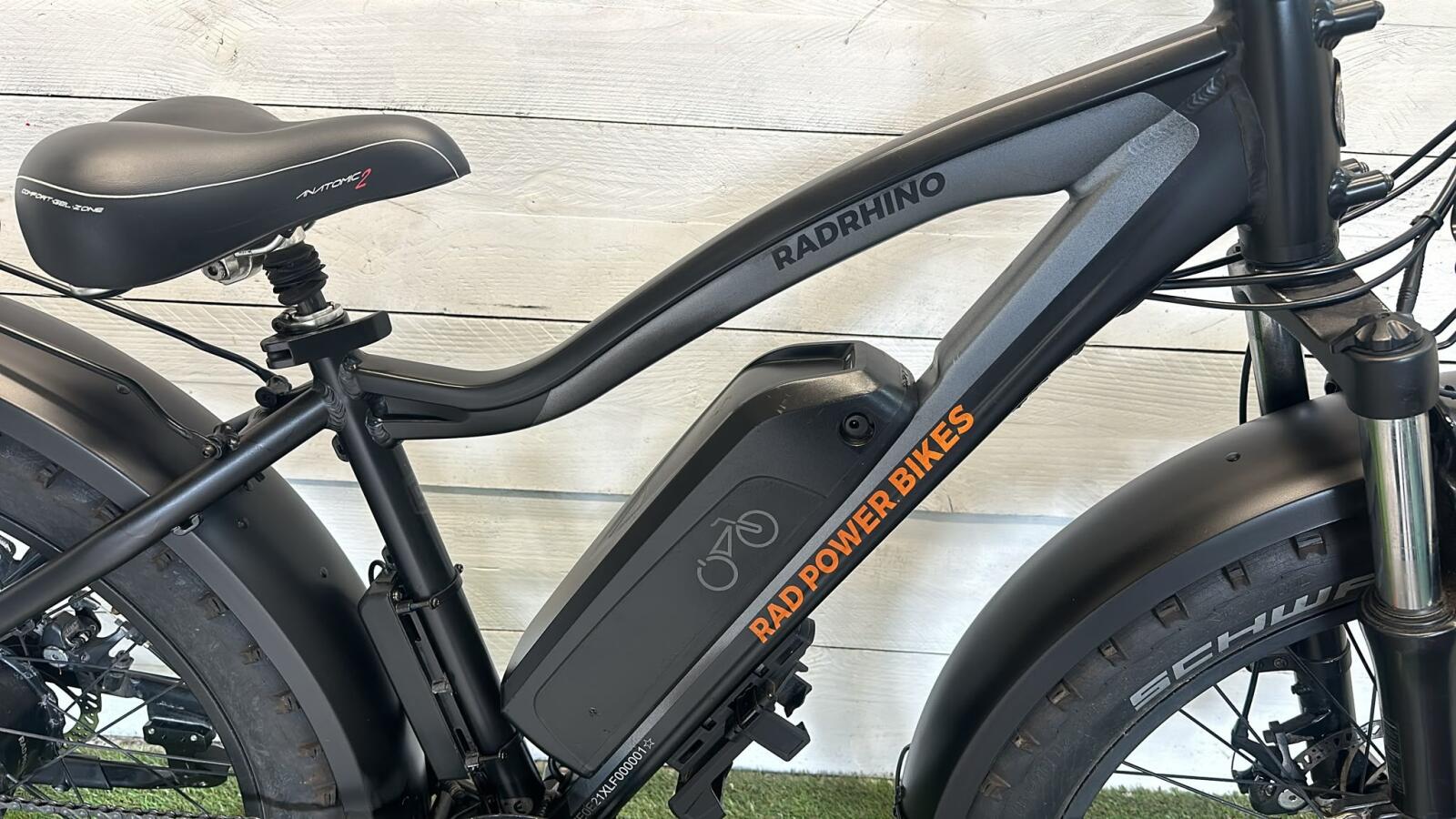 Electric city bike 672Wh, black (5)