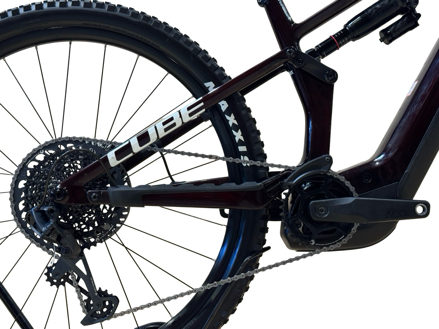 Cube Stereo Hybrid ONE55 C:68X SLX 750 Carbon 29 inch E-Mountainbike Sram GX 2024 (5)