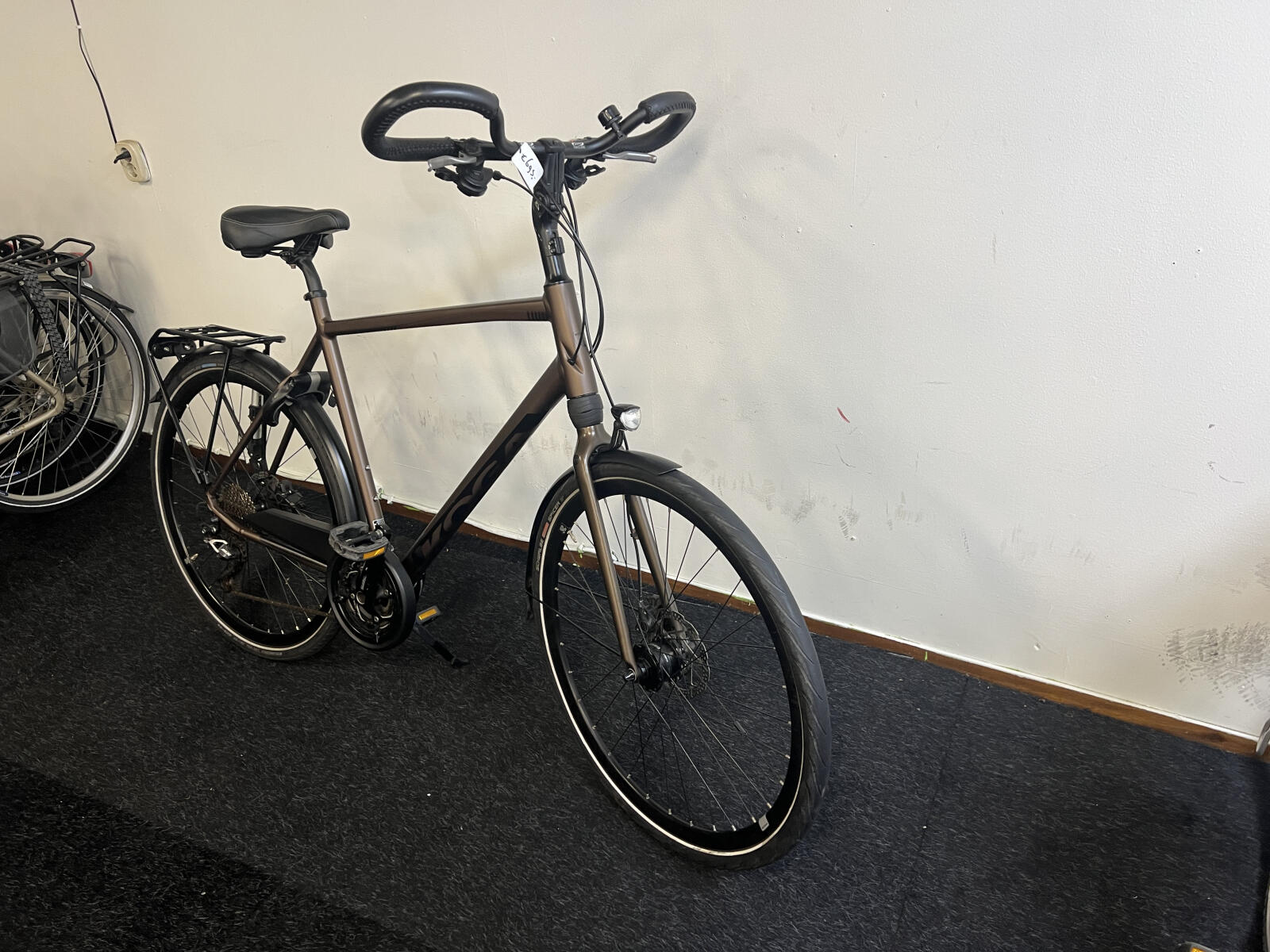 Brown Koga F3 series trekking bike (3)