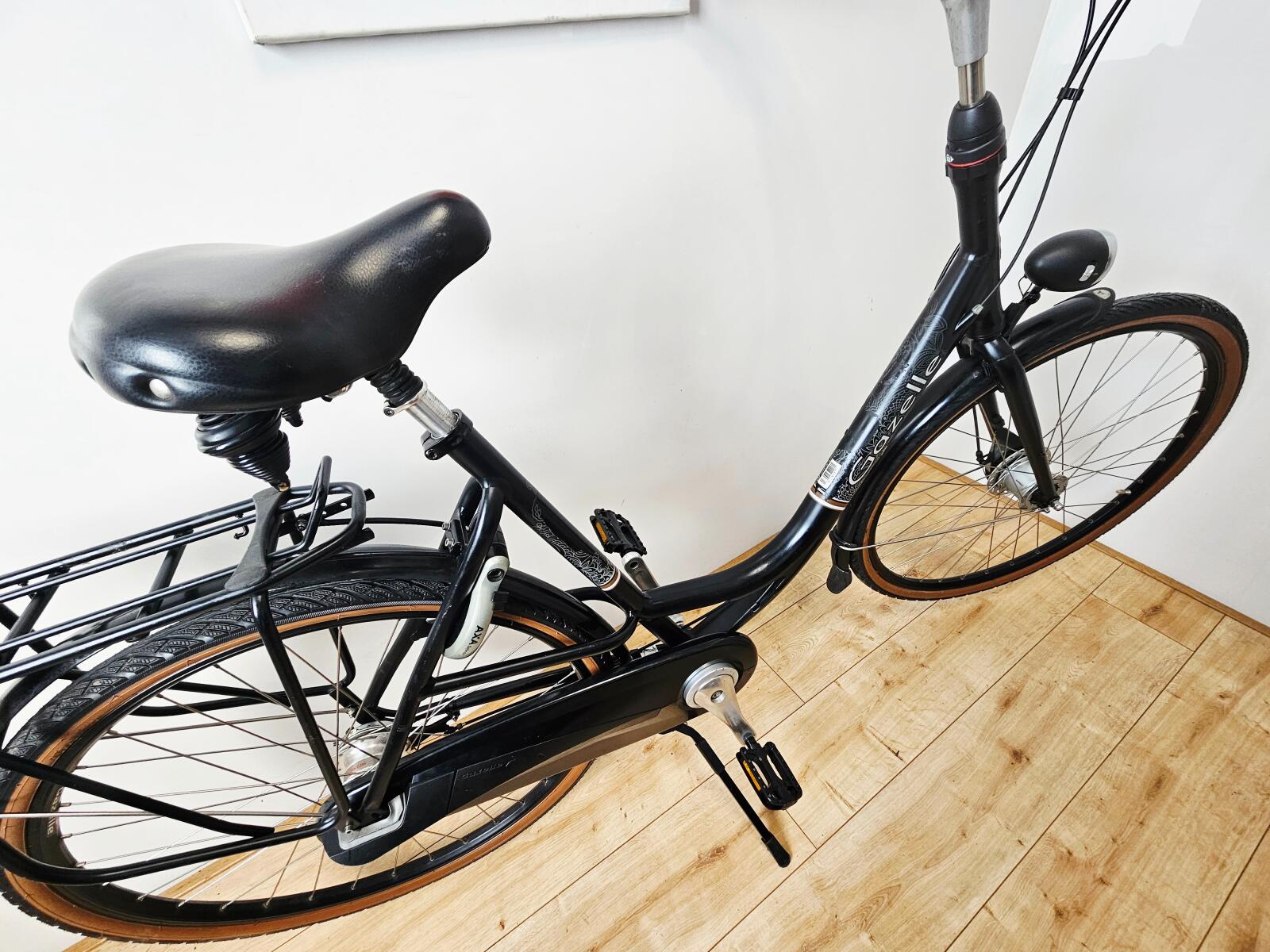 Zwart Gazelle Bloom Nieuw banden (3)