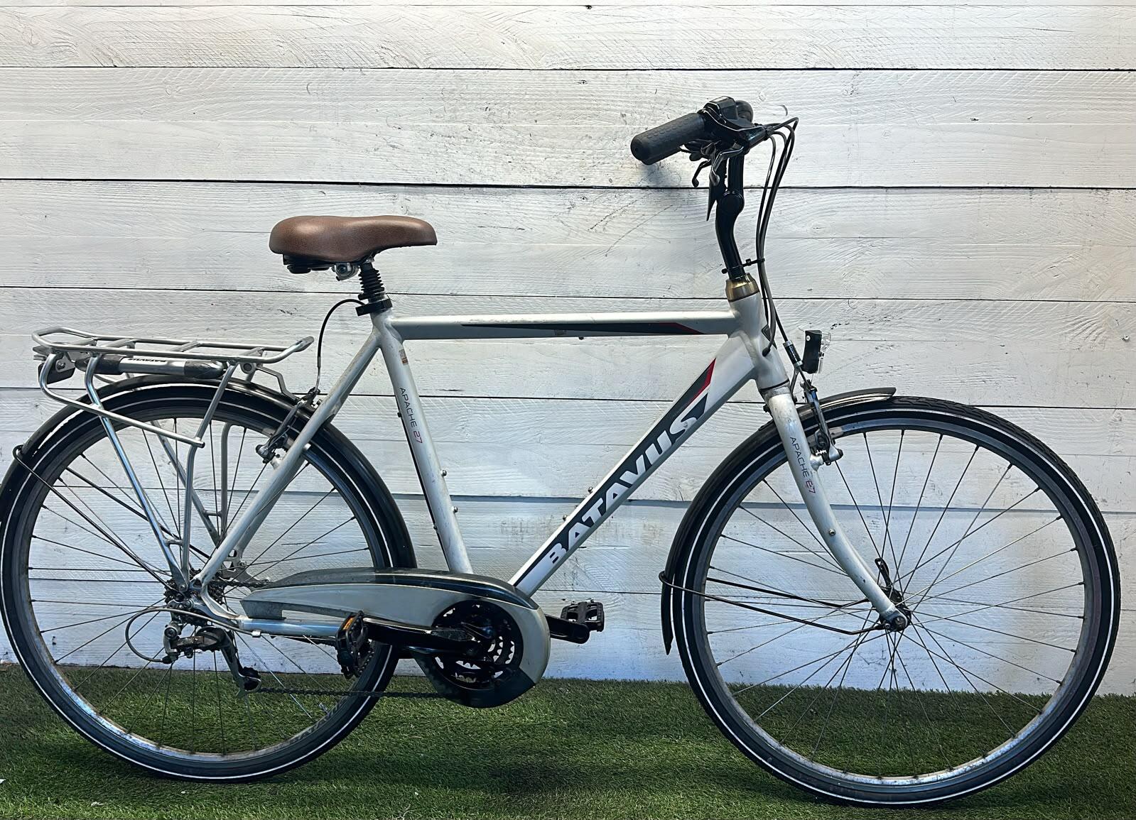 Batavus city bike, grey/metal