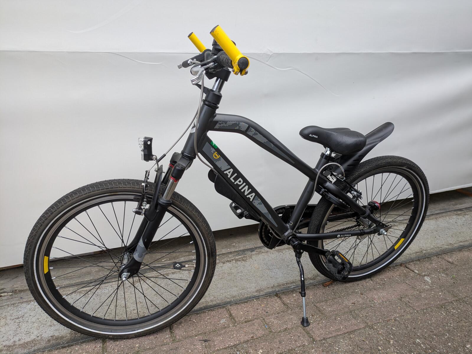 22 inch Alpina Trial met handremmen, terugtraprem. (3)
