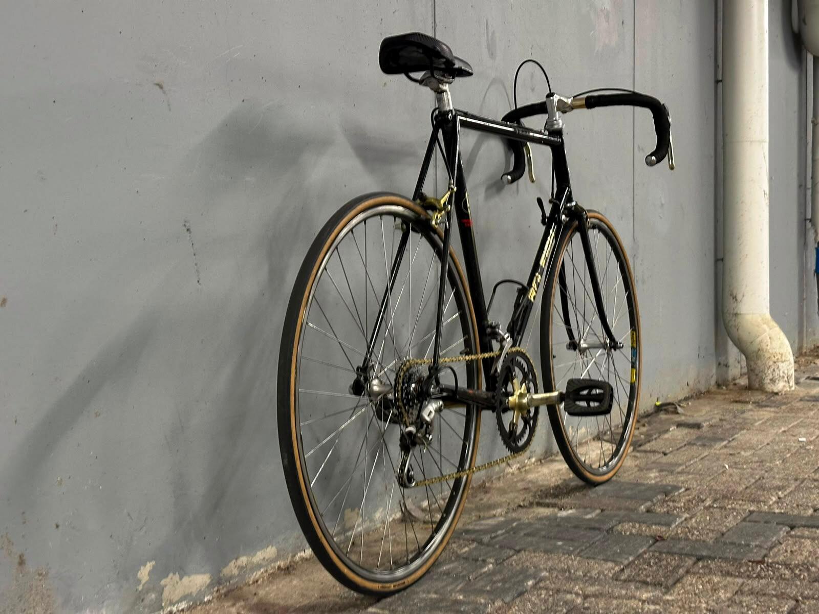 Black & Gold Vintage Raleigh Record Sprint (5)