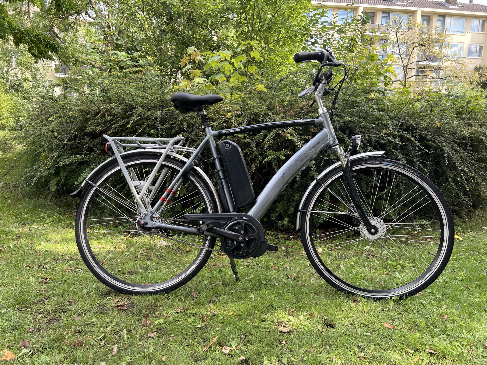 Grey/metal Puch Groove