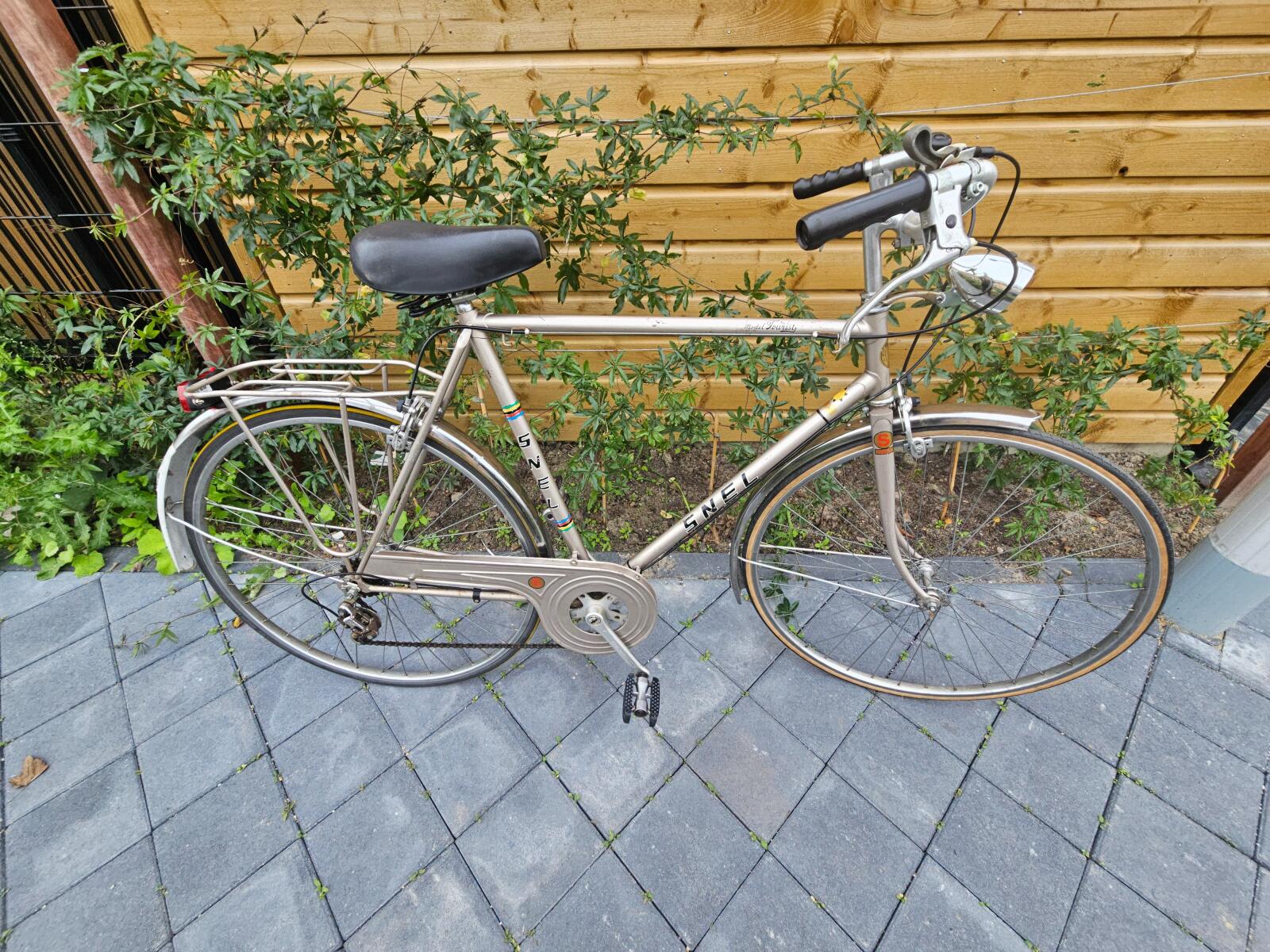 Bruin Snel Herenfiets