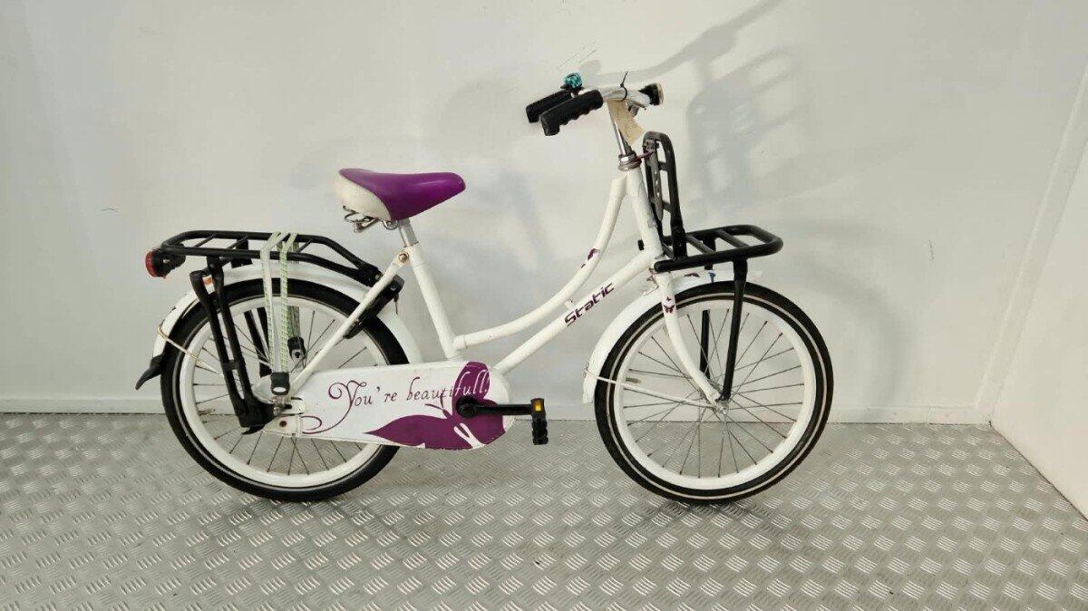 Kinderfiets | gebruikt | 3 maanden garantie | 20 i, white