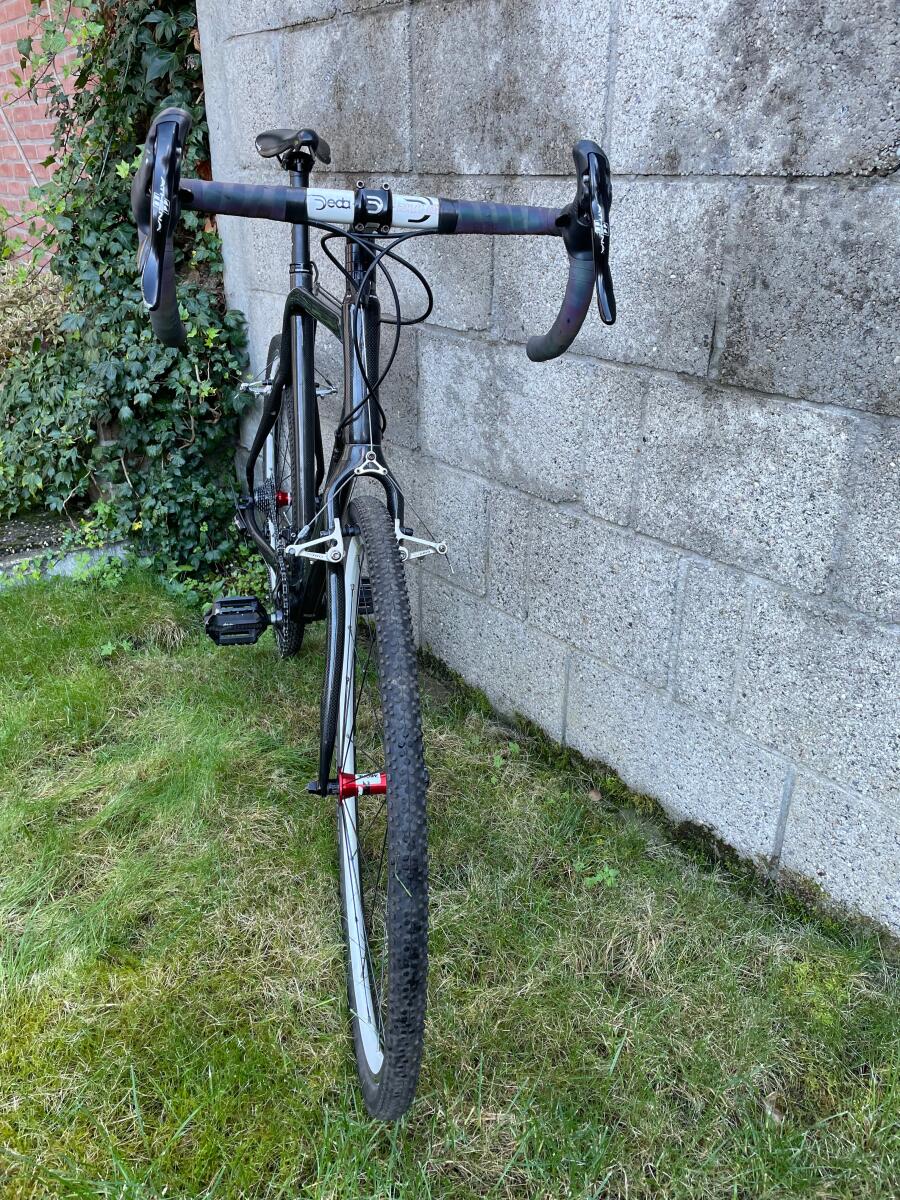 Zwarte wedstrijd Cyclocrossfiets (3)
