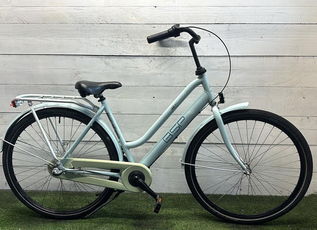 BSP mom/dad bike city bike, grey/metal