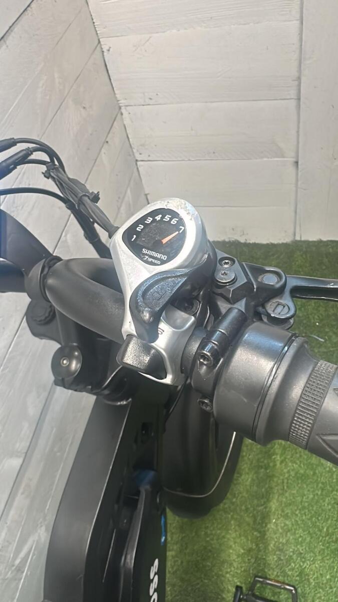 Cross electric city bike 748Wh, black (5)