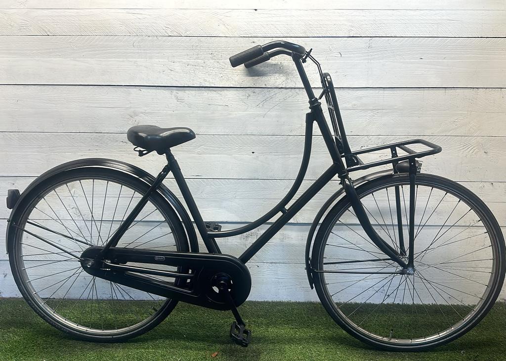 Transport city bike, black