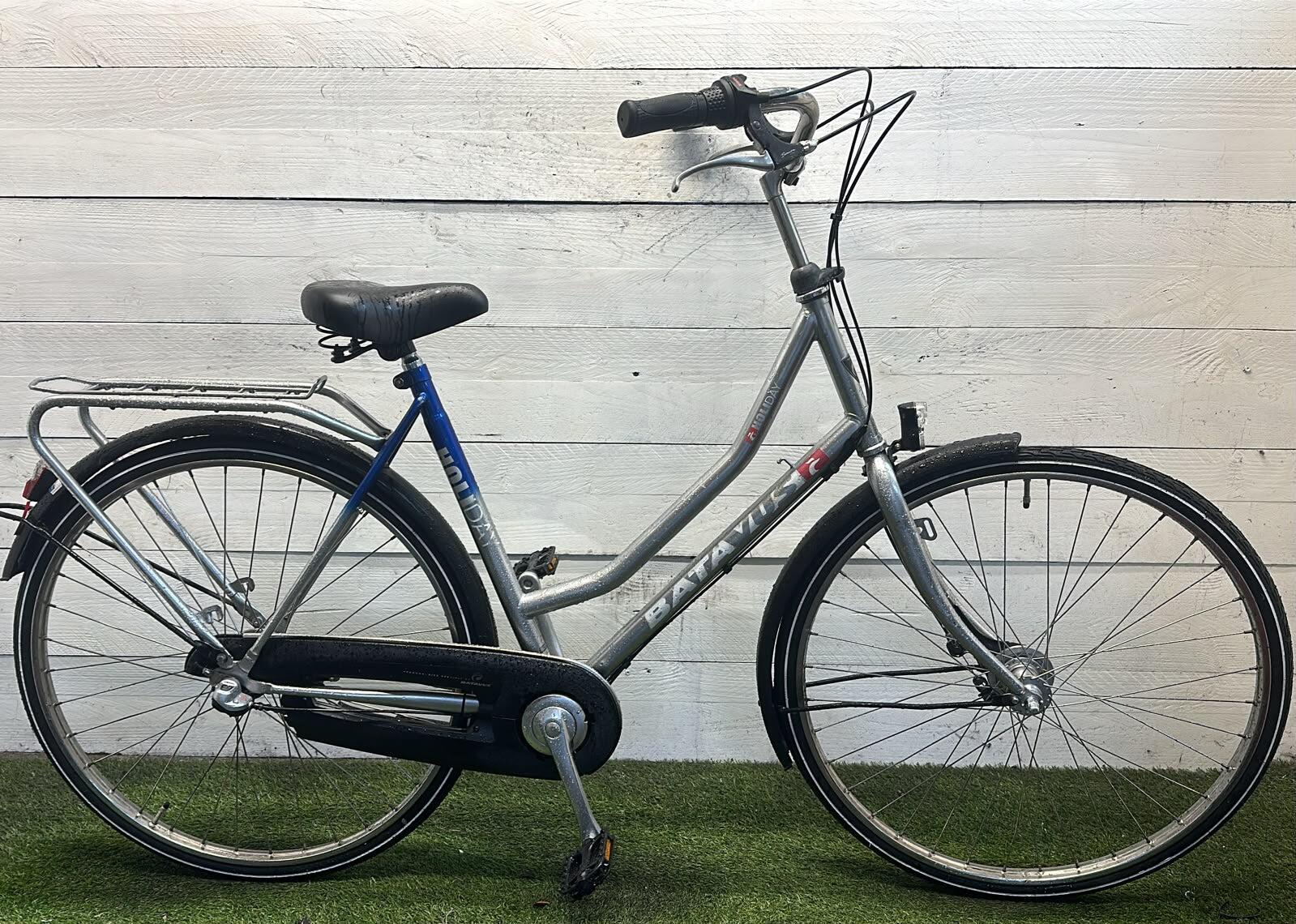 Batavus city bike, grey/metal