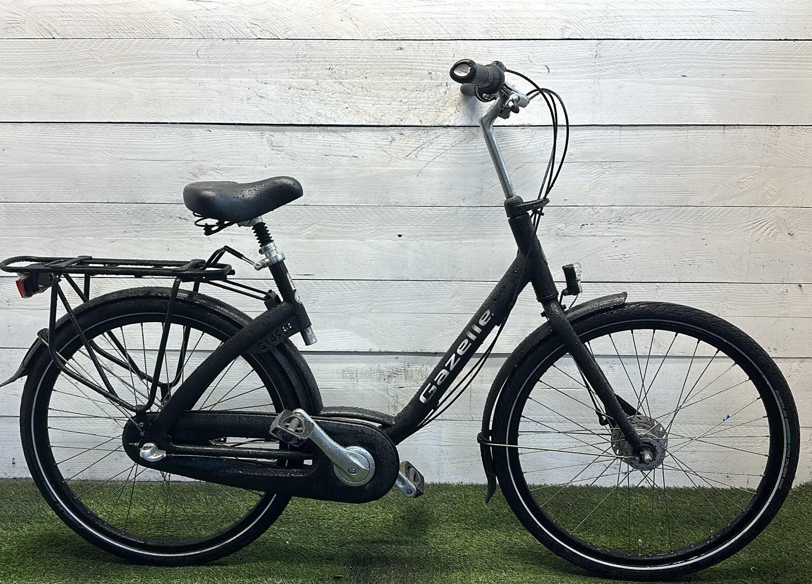 Gazelle city bike, black
