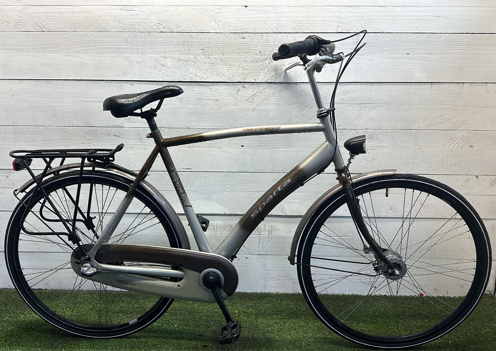 Sparta city bike, grey/metal