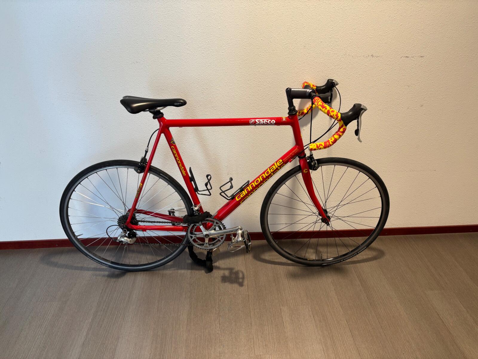 Red Cannondale Saeco CAAD 3