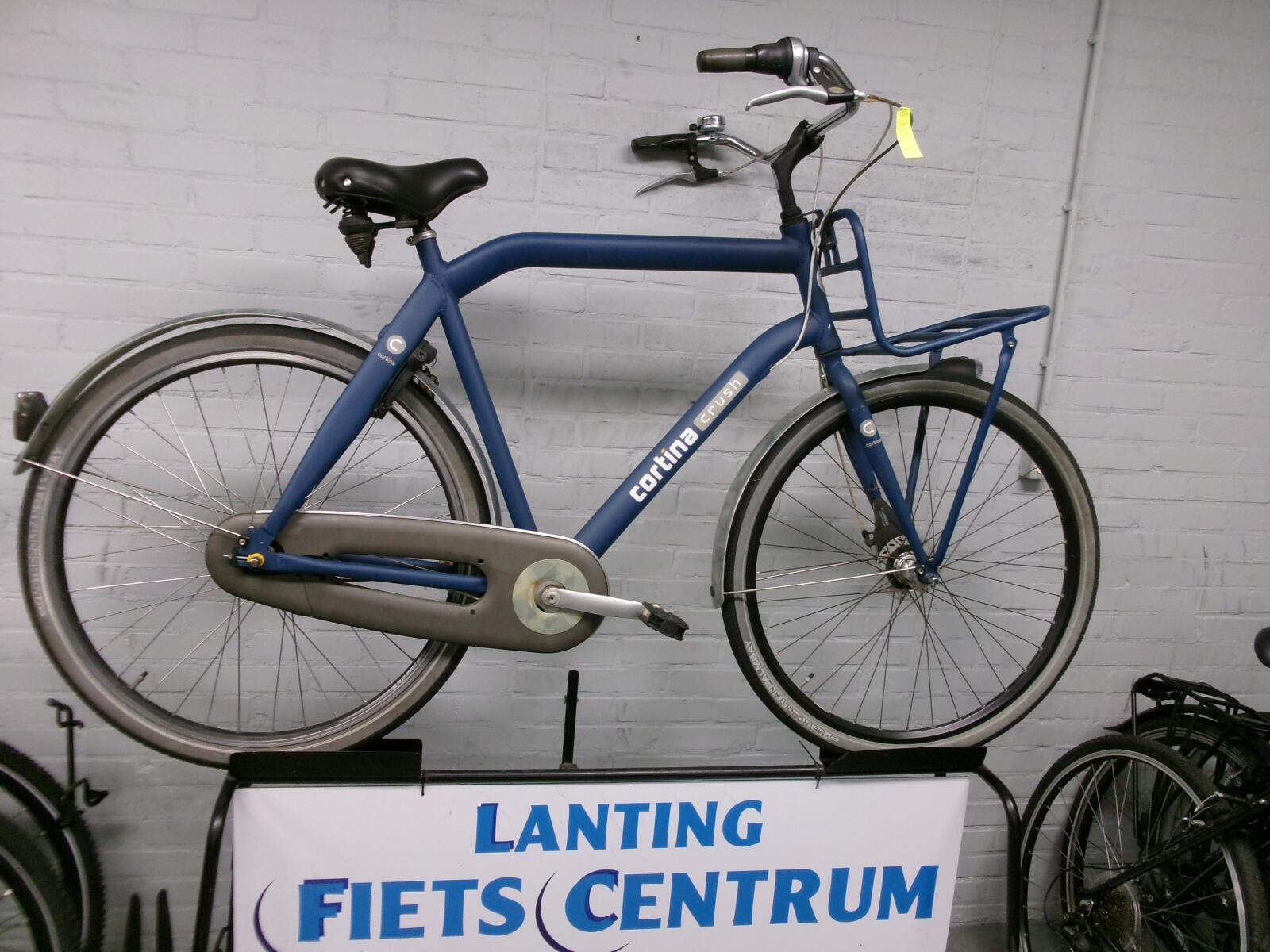 Blauw Cortina CRUSH   61 CM