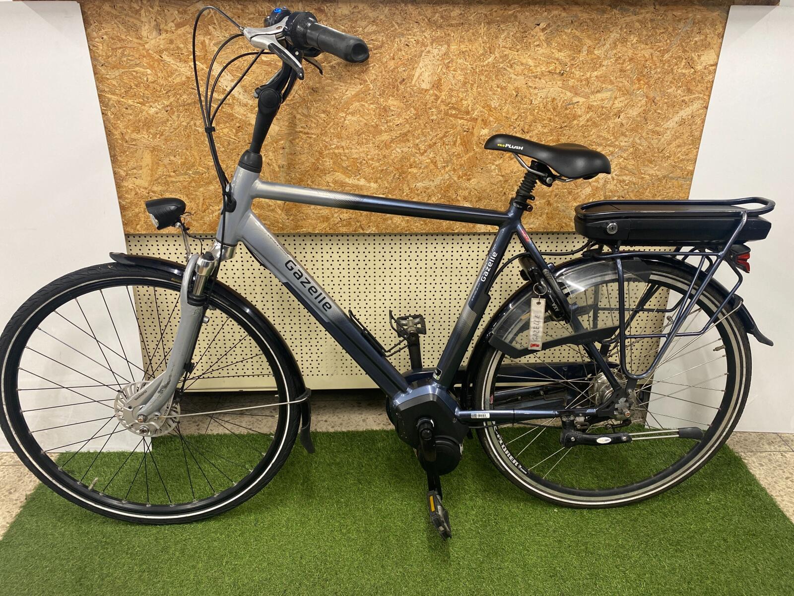 GAZELLE GRENOBLE C7 MIDDENMOTOR HERENFIETS 57 CM 7V 400WH (3)