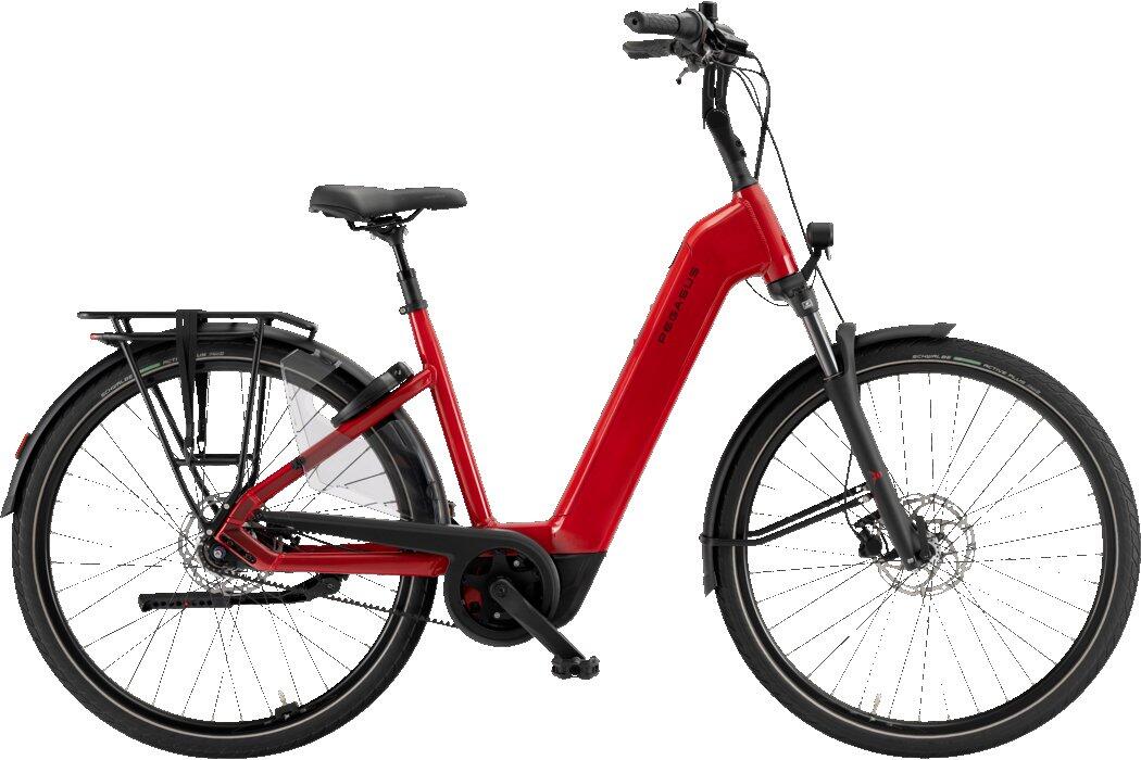 Pegasus Ravenna EVO 7F Belt, Shimano Nexus, red