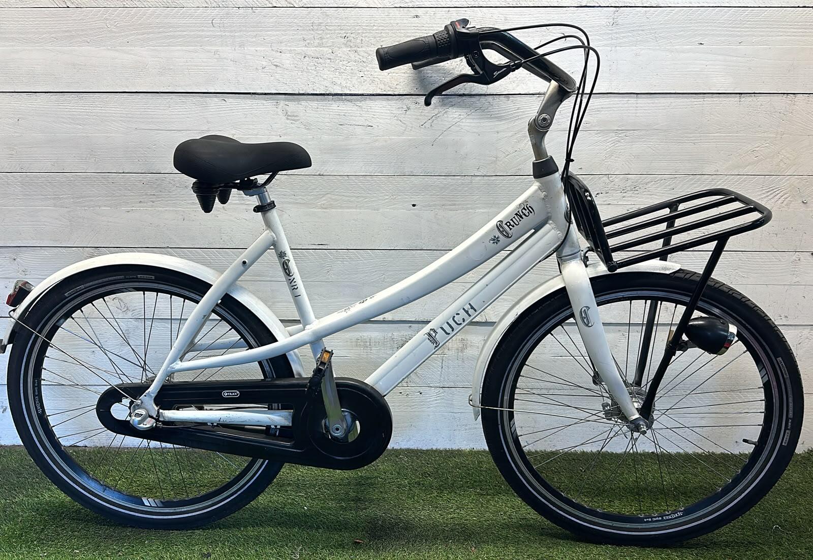 Puch transport city bike, white