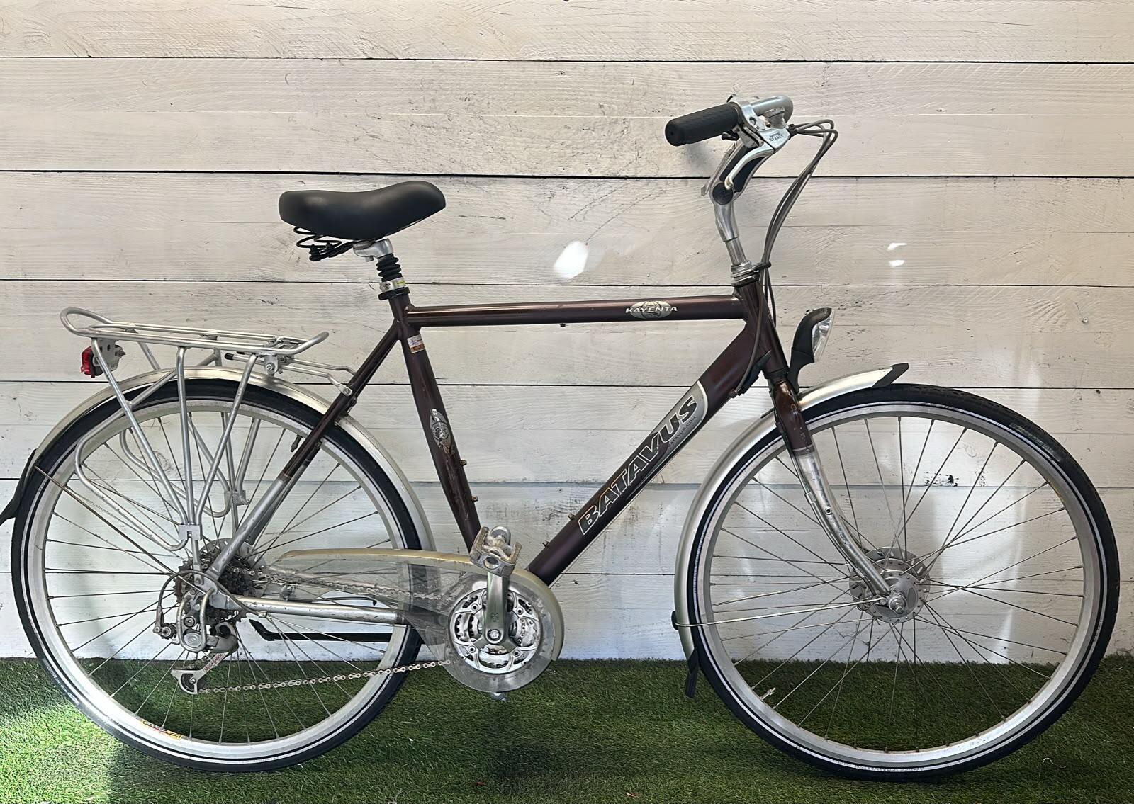 Batavus city bike, brown