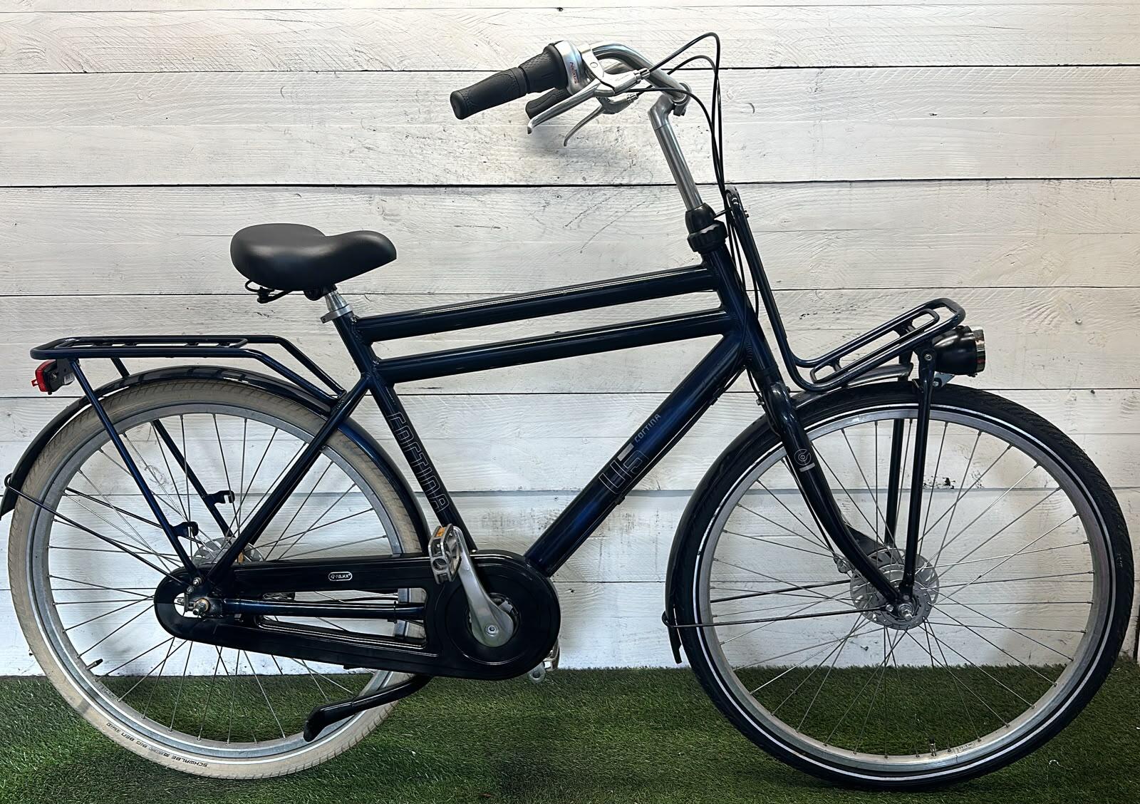 Cortina transport city bike, black