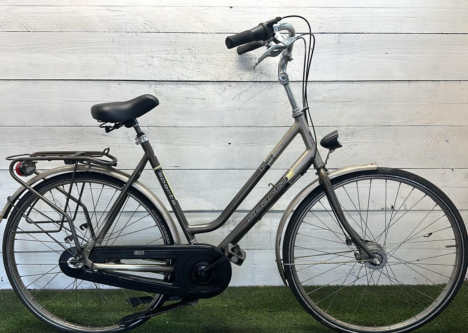 Sparta mom/dad bike city bike, grey/metal