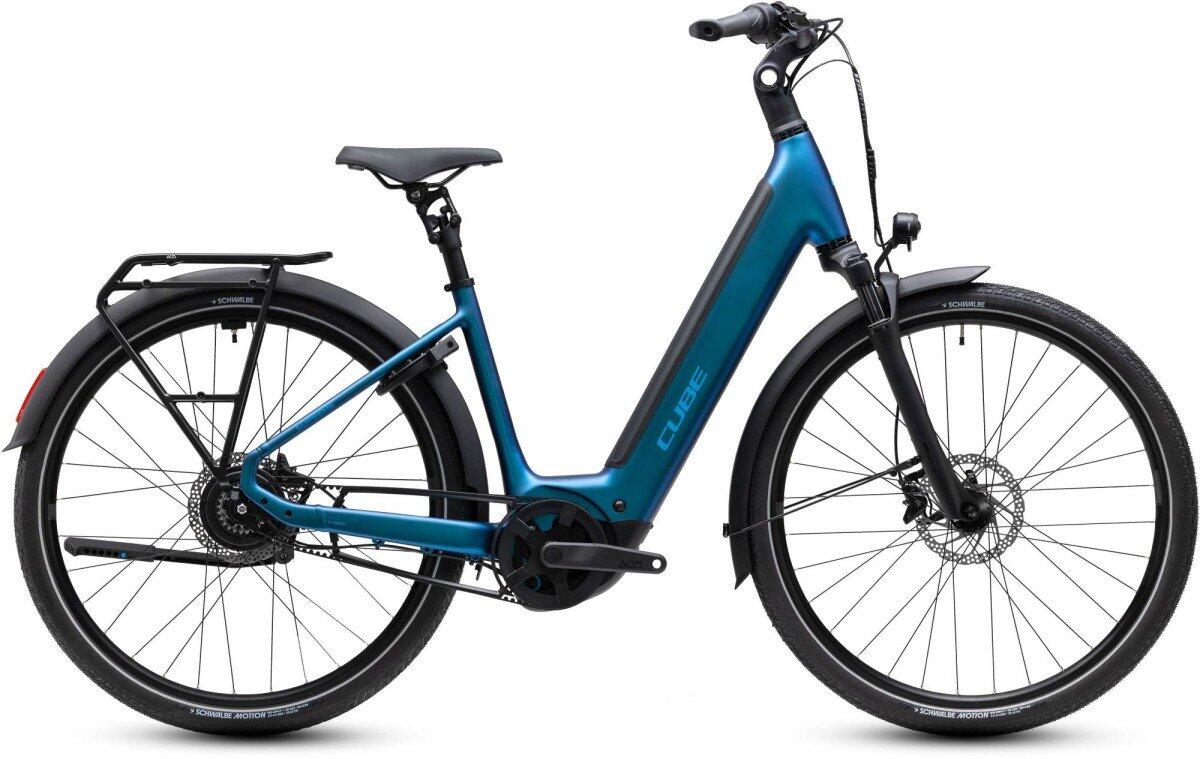 Cube SUPREME HYBRID DELUXE PRO 600 600Wh, blue