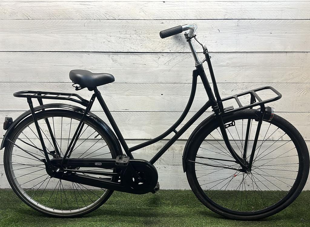 Transport city bike, black