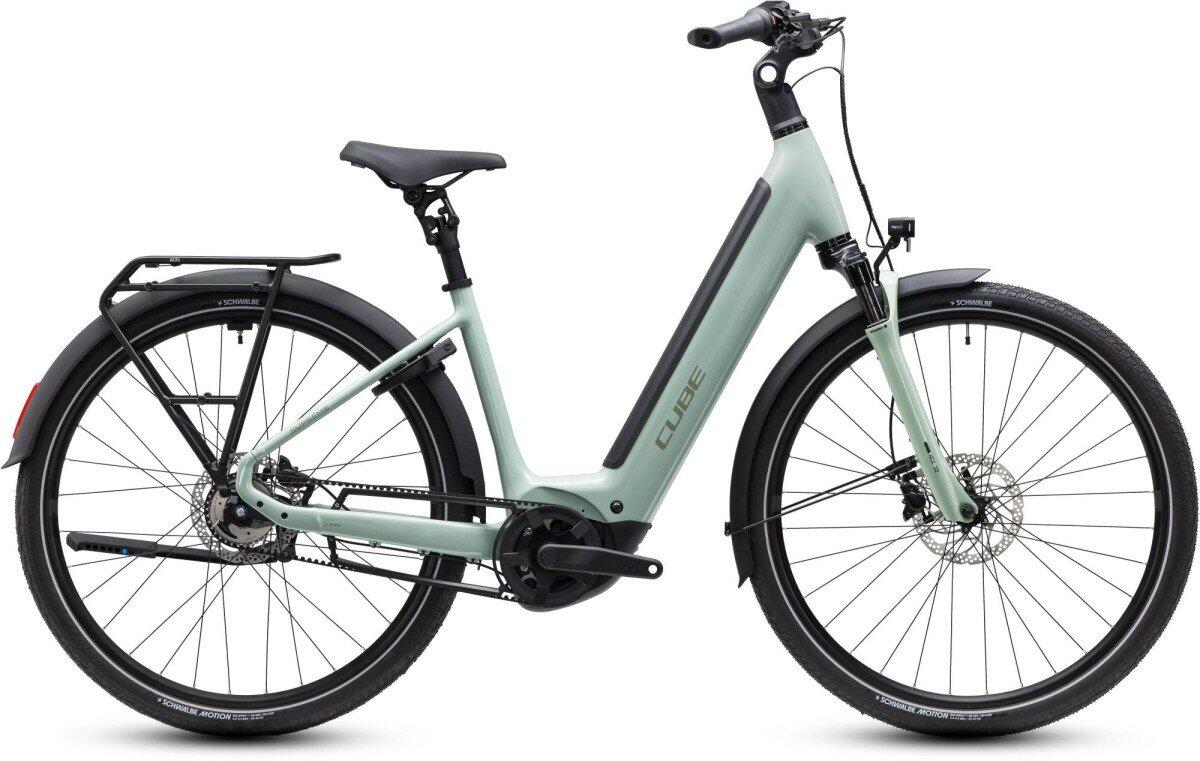 Cube SUPREME HYBRID DELUXE ONE 600 600Wh, Shimano Nexus, green