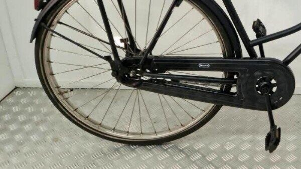 Omafiets | Gebruikt | 3 Maanden Garantie | 28 inch, black (3)