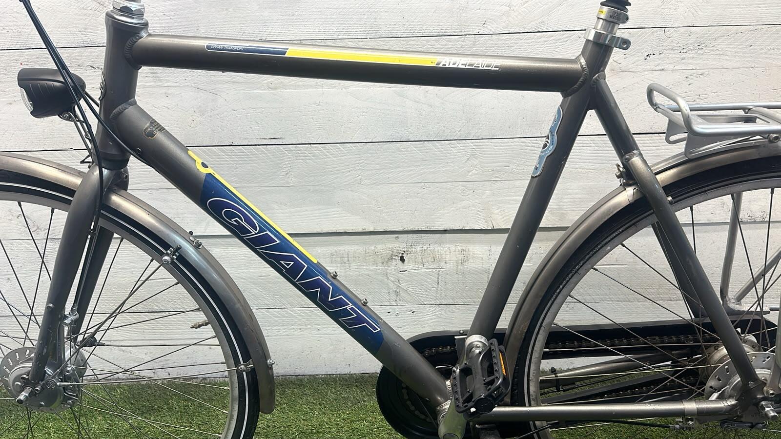 Giant city bike, grey/metal (4)