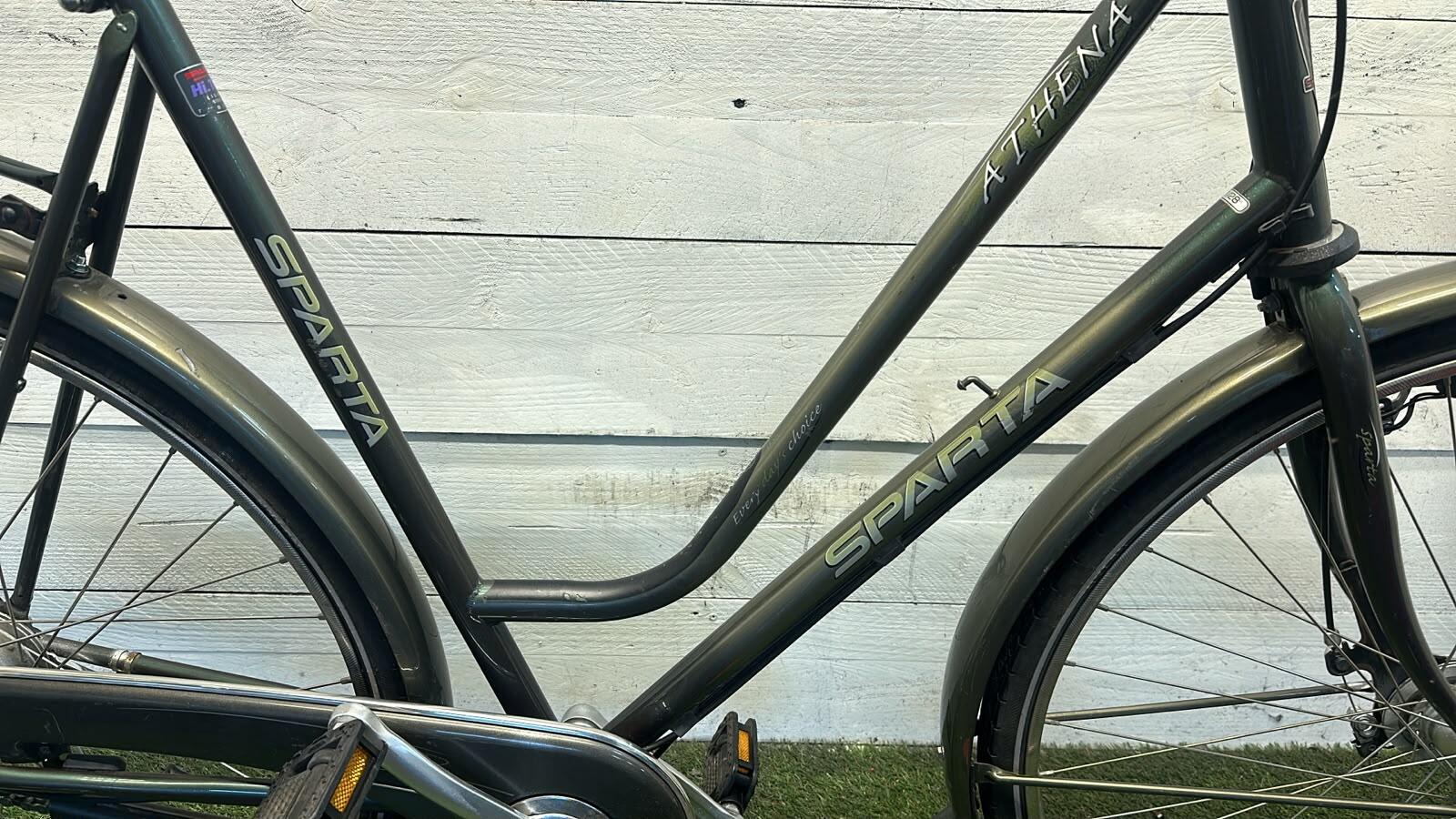 Sparta city bike, green (3)