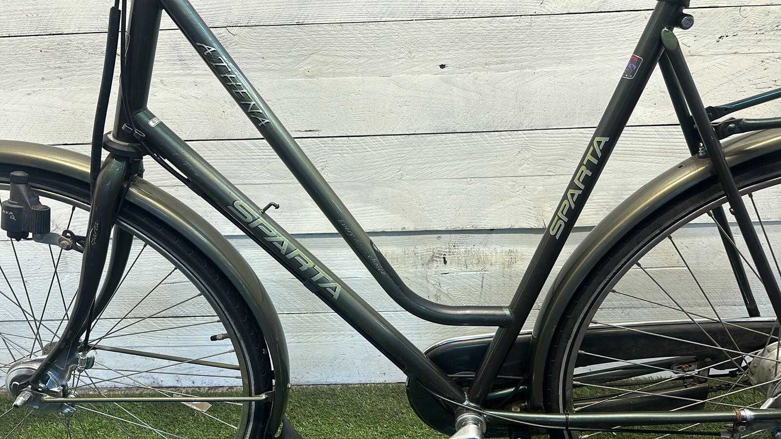 Sparta city bike, green (4)