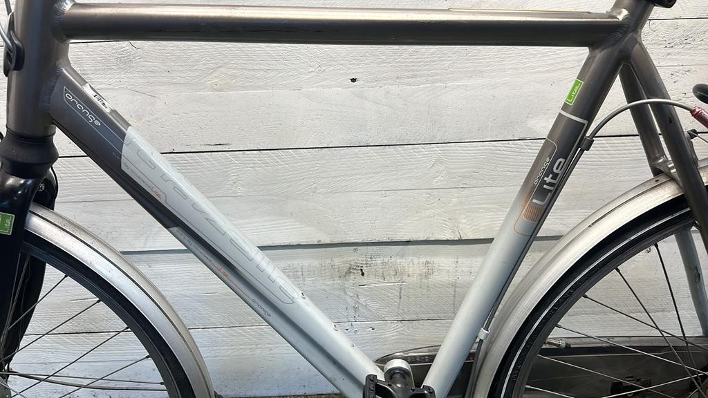 Gazelle city bike, orange (4)