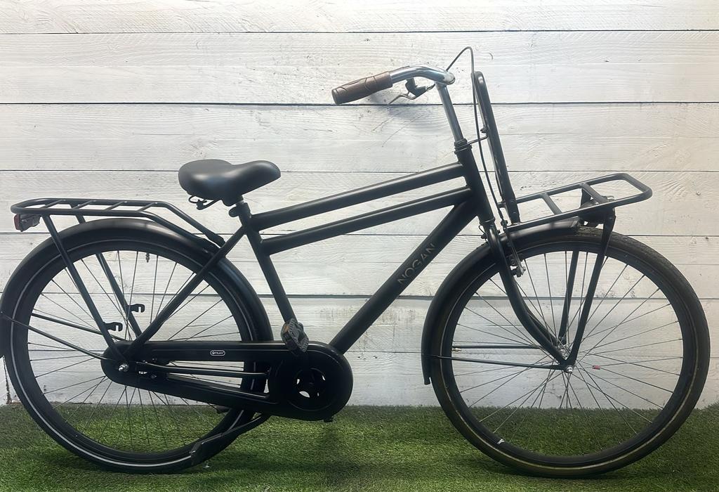 Transport city bike, black