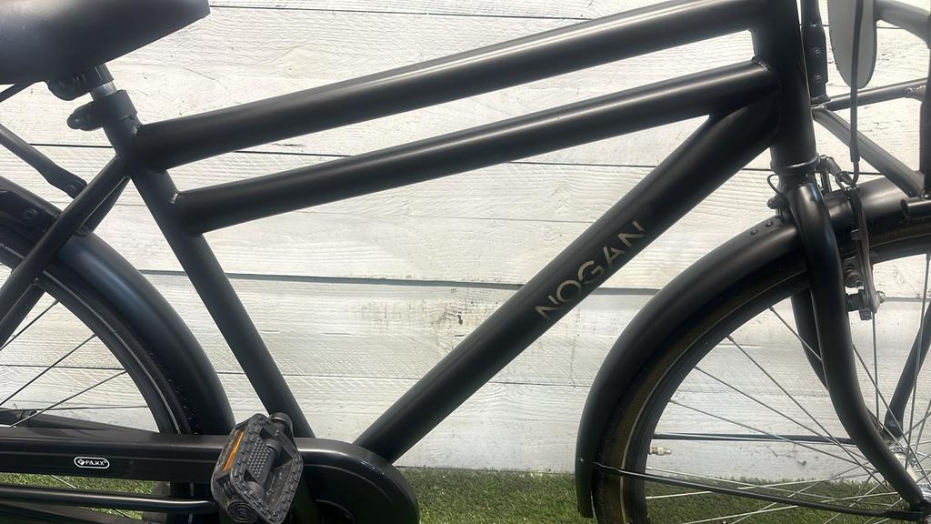 Transport city bike, black (4)
