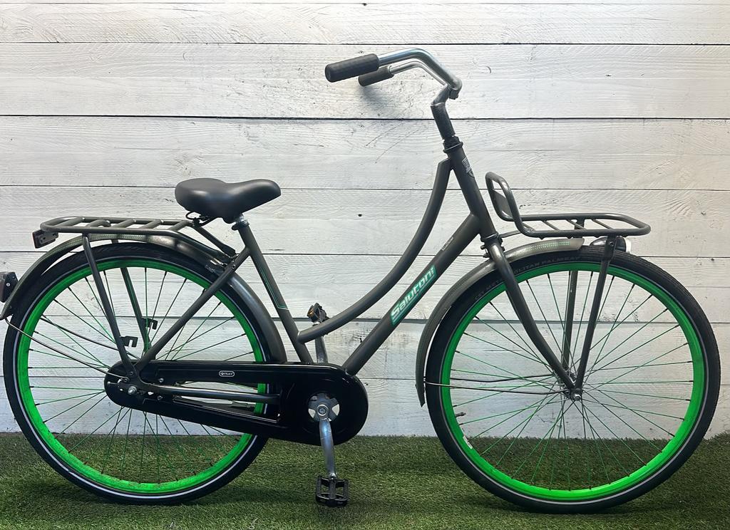 Transport city bike, black