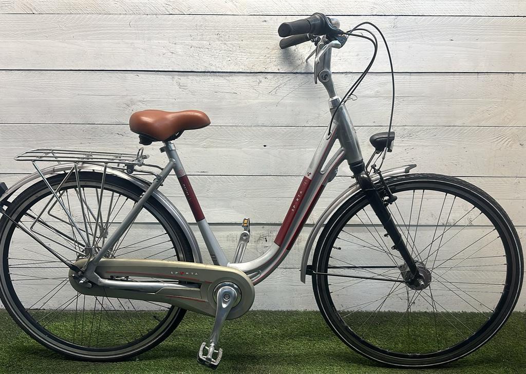Sparta city bike, grey/metal