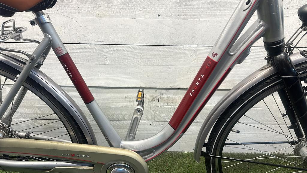 Sparta city bike, grey/metal (4)