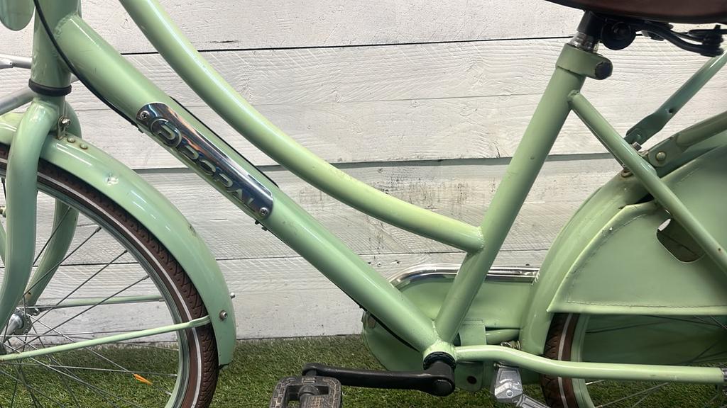 Popal transport city bike, green (4)