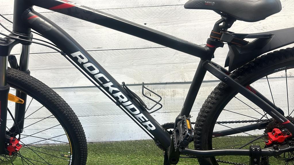 Rockrider city bike, black (4)