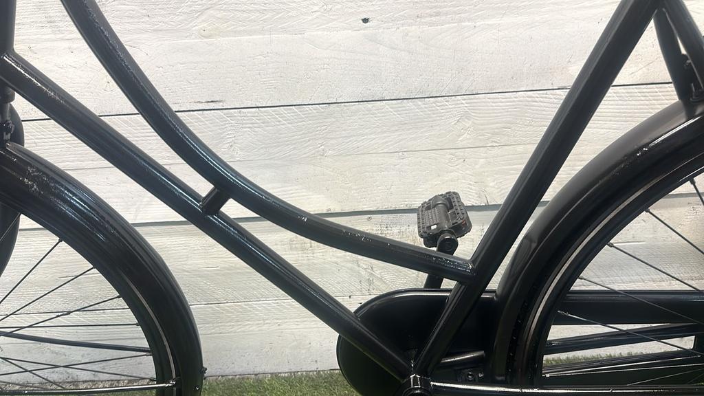 Classic dutch city bike, black (4)