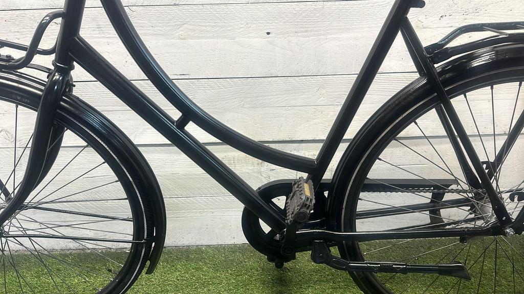 Transport city bike, black (4)