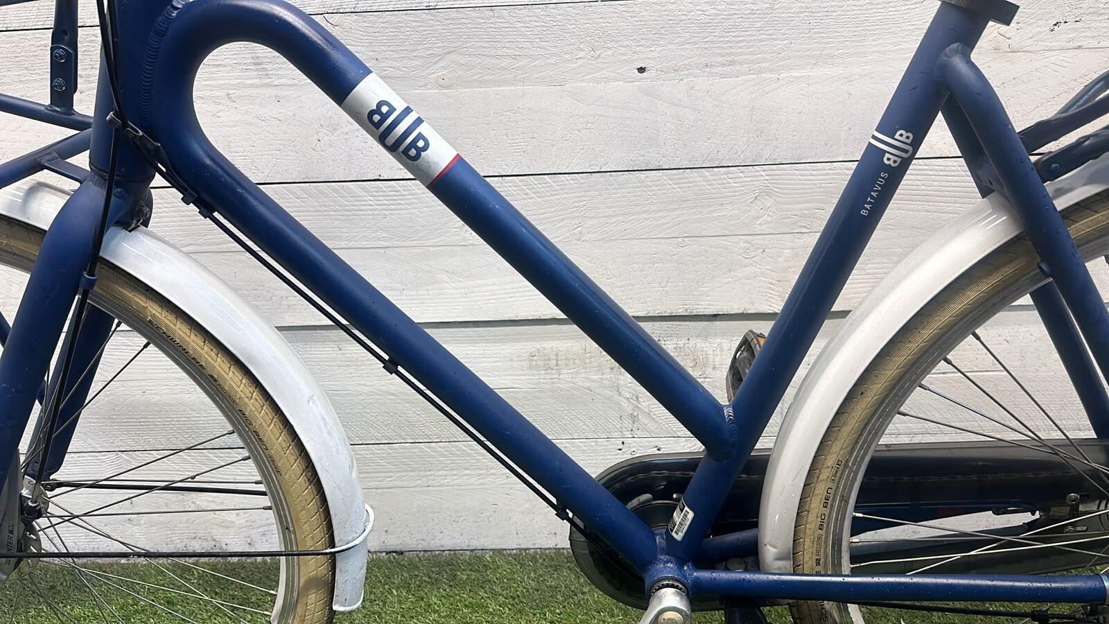 Batavus transport city bike, blue (4)