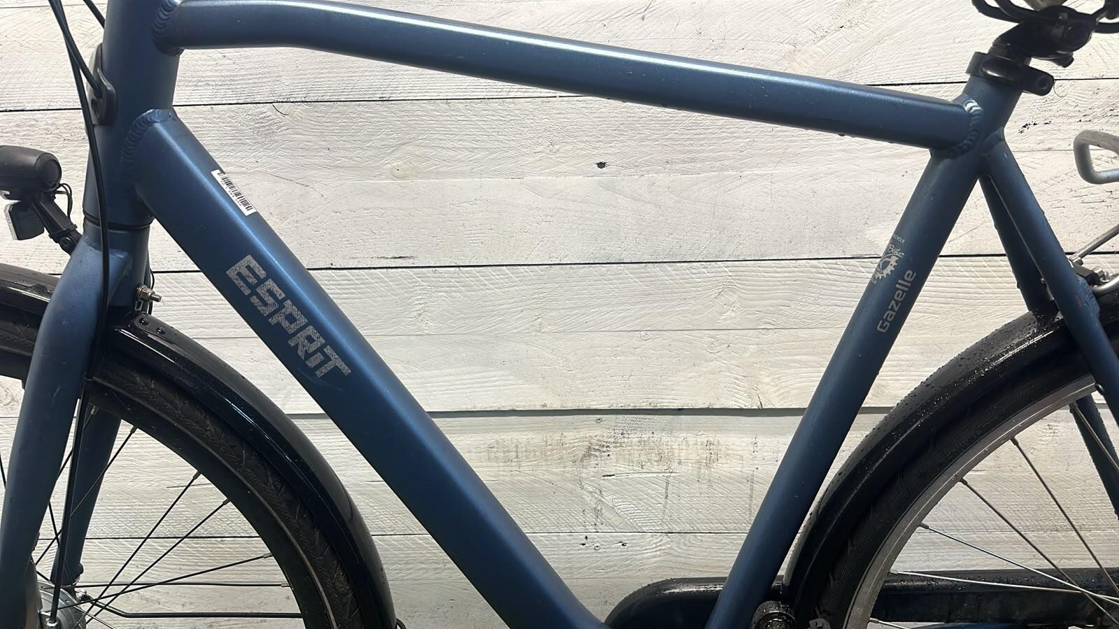 Gazelle city bike, blue (4)